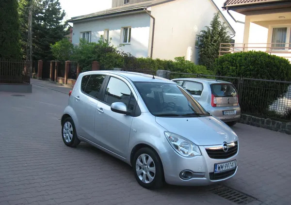 samochody osobowe Opel Agila cena 11700 przebieg: 132000, rok produkcji 2008 z Zawiercie